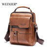 2021 New Men's Messenger Bag Brand designer PU Leather Retro Large-capacity Shoulder Bag Man Handbag Travel Backpack Sac à main