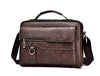 2021 New Men's Messenger Bag Brand designer PU Leather Retro Large-capacity Shoulder Bag Man Handbag Travel Backpack Sac à main